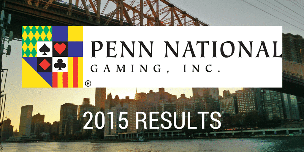 Penn National Gaming declares large profits in 2015