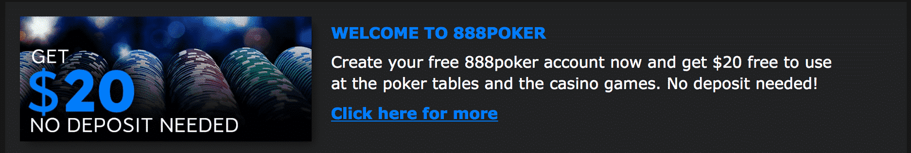 Online Poker Registration Bonus