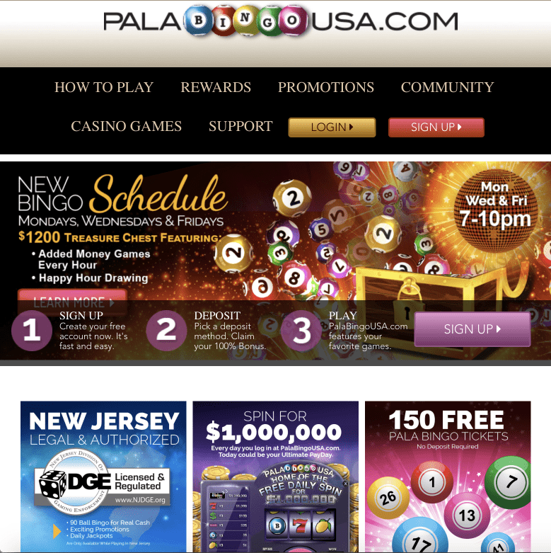 download the new version for ios Pala Bingo USA