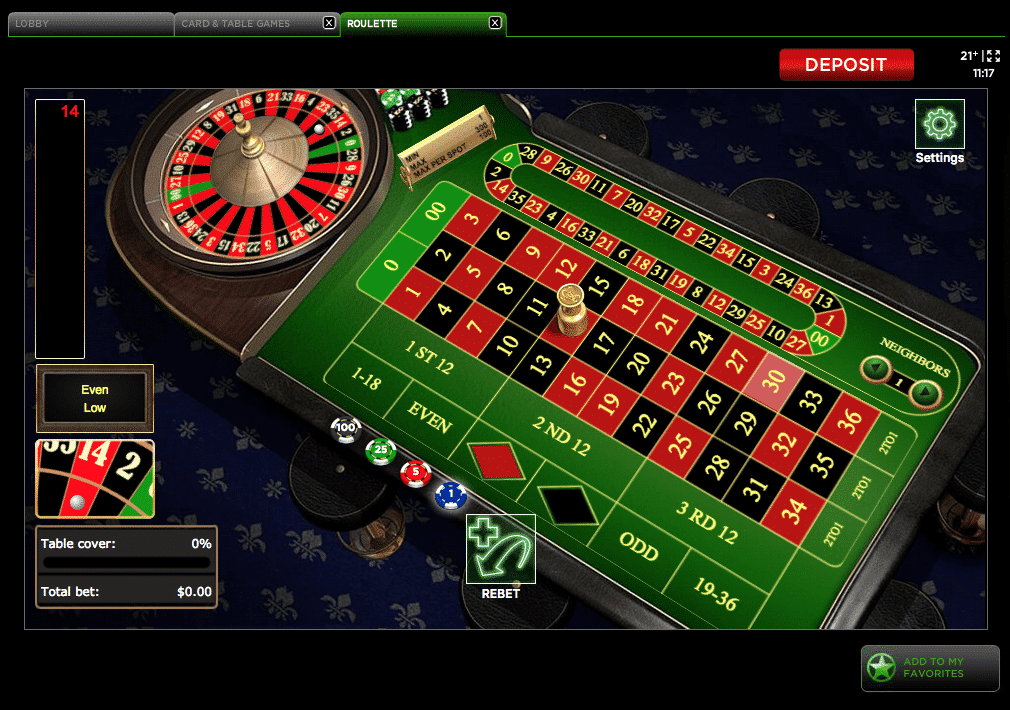 Delaware park online casino