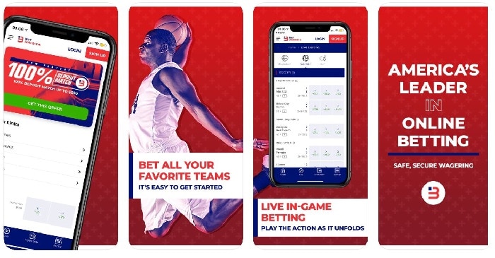 BetAmerica NJ Sportsbook Mobile App