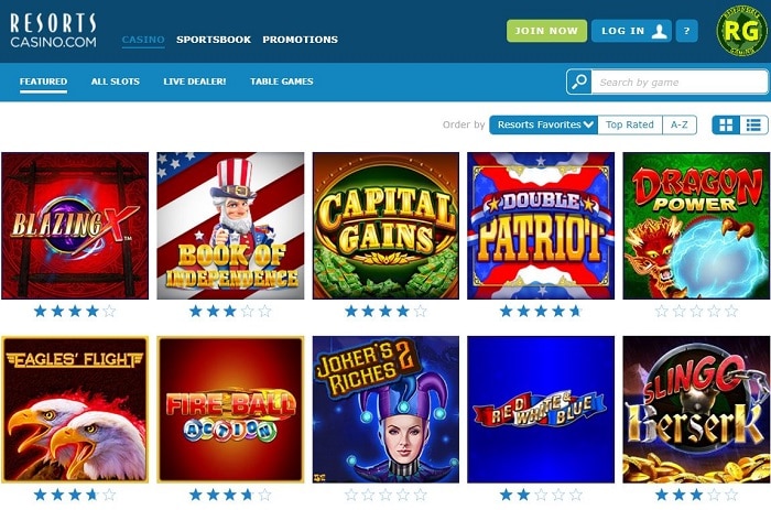 Resorts casino online casino nj