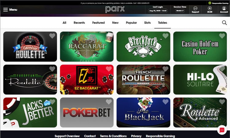 Nj.parxcasino.com download the new for ios