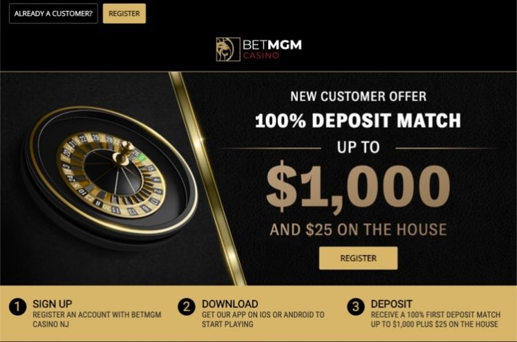 Nj Online Casino Deposit Match